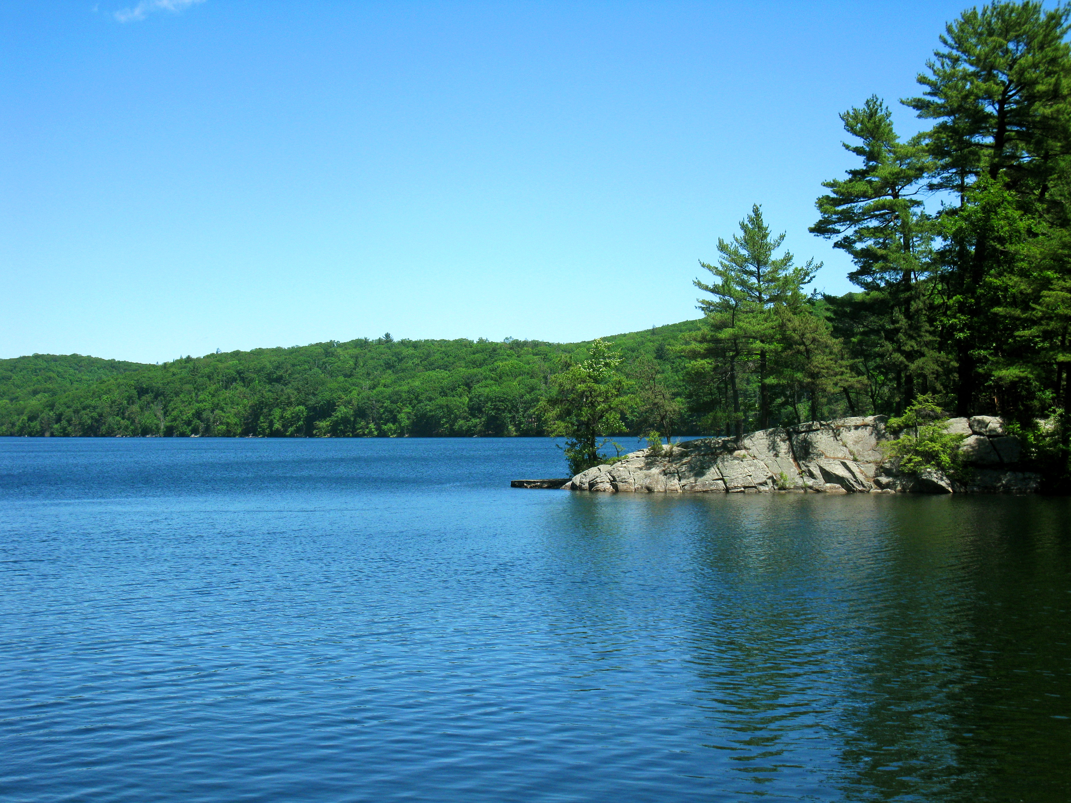 Sterling Lake from the Sterling Lake Loop at Sterling Forest - Photo credit: Daniel Chazin