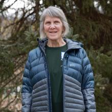 Trail Conference Volunteer Connie Stern. Photo by John Rahfield.