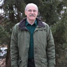 Trail Conference Volunteer George Scott. Photo by John Rahfield.